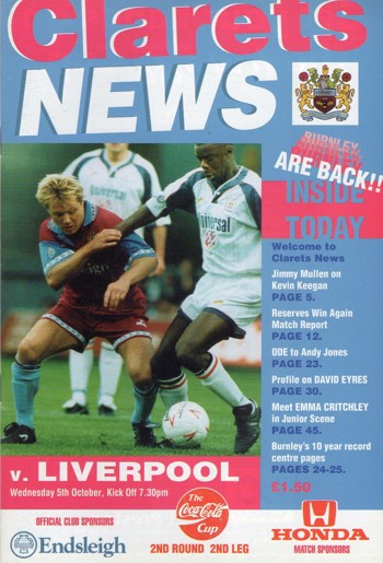 Match programme